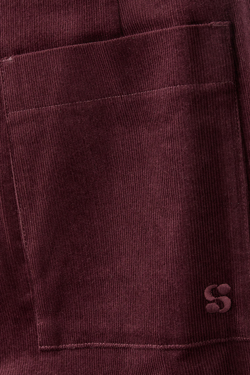 Toulouse Trousers in Burgundy