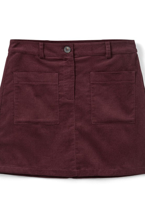 Leona Skirt in Burgundy