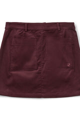 Leona Skirt in Burgundy