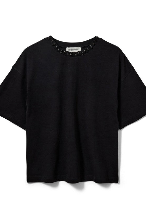 Vera  T-shirt in Black