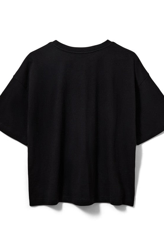 Vera  T-shirt in Black