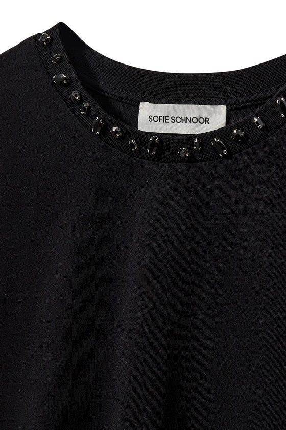 Vera  T-shirt in Black