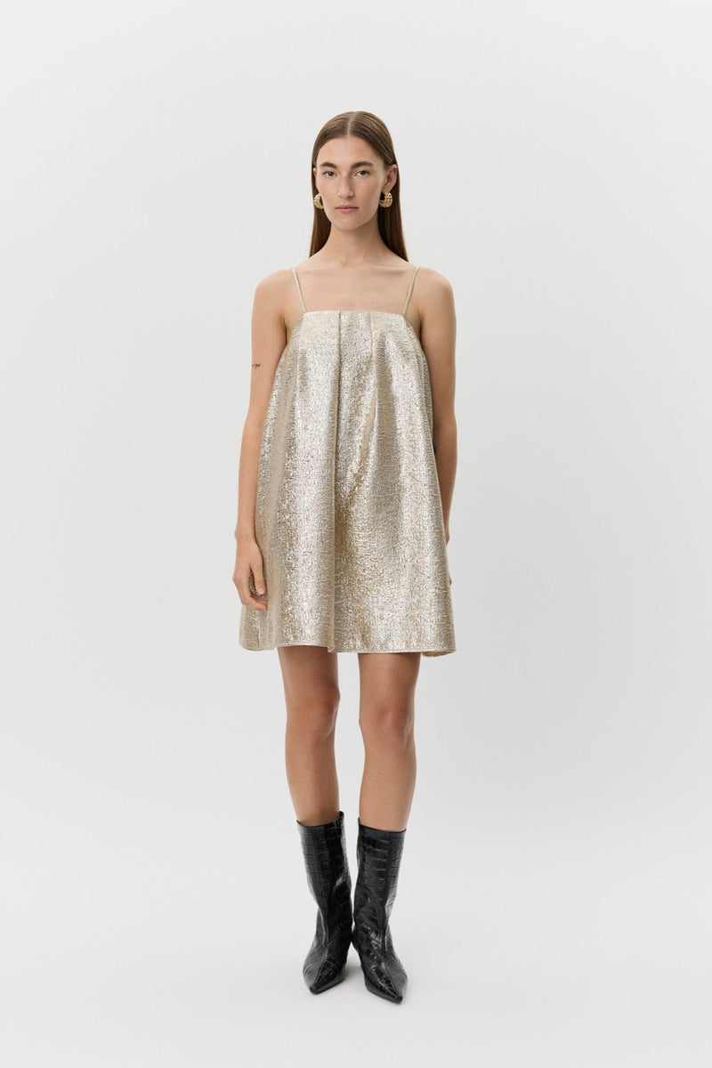 Andy Dress in Gold
