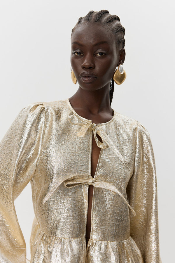 Melody Blouse in Gold