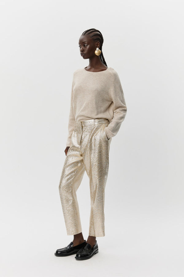 Cordelia Trousers in Gold