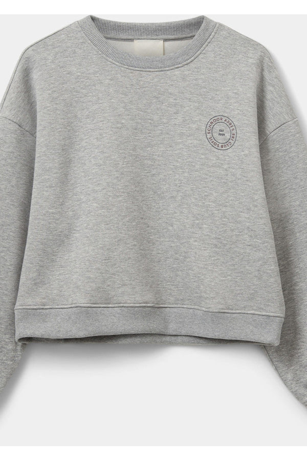 Aprés Ski Club Sweatshirt in Grey