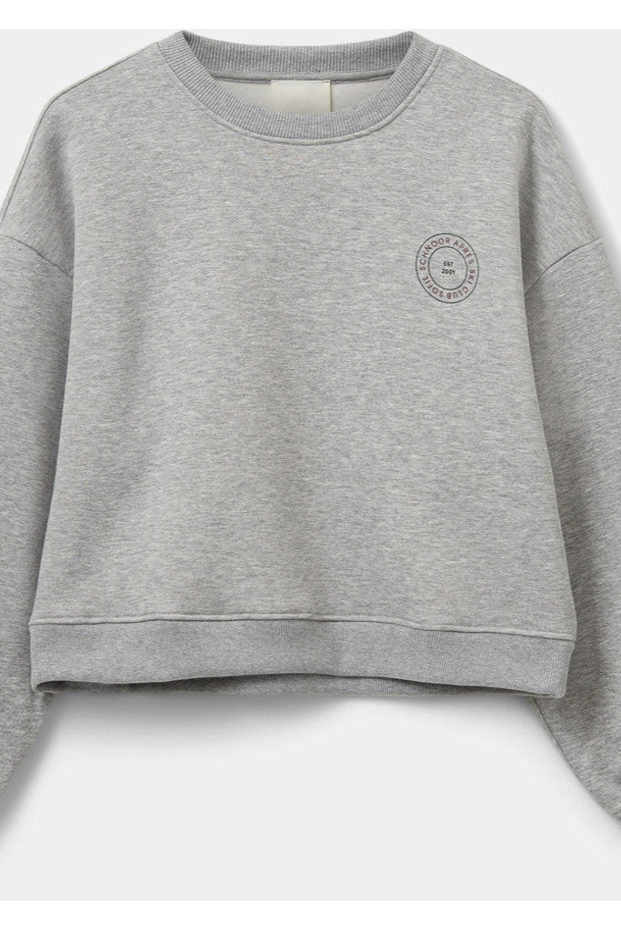 Aprés Ski Club Sweatshirt in Grey
