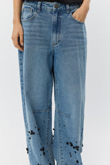 Havana Barrel Fit Jean