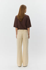 Straight Leg Jean in Warm Sand