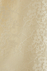 Crochet Lace Trouser in Cream