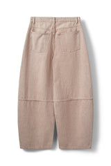 Sonja Barrel Shape Jean in Faded Rose