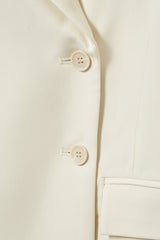 Harpir Boxy Blazer in Off White