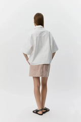 Sami Mini Skirt in Faded Rose