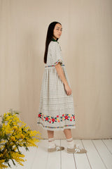 Sienna Dress in Ecru