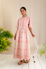 Sienna Dress in Rosewater