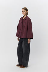 Agatha Jacket in Burgundy