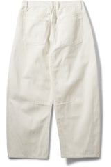 Barrel Shaped Jeans in Off White