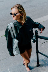 Bella Sunglasses in Silver Crystal