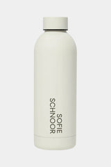 Stainless Steel Water Bottle in Off White