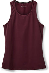 Janet Sports Top in Burgundy
