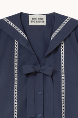 Sailor Blouse in Navy