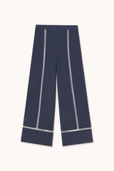 Wide Leg Pants in Navy