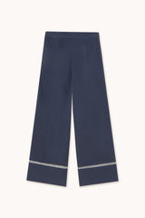 Wide Leg Pants in Navy