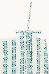Flower Tie Strap Top