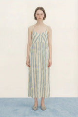 Floral Maxi Sundress in Yellow