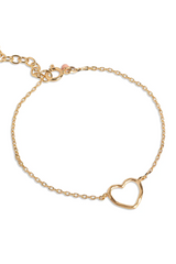 Organic Heart Bracelet