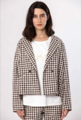 Check Shirt in Brown