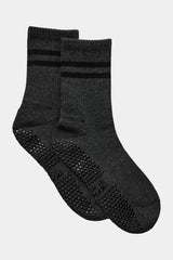 Pilates Grip Socks in Dark Grey