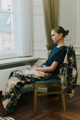 Havana Barrel Jean in Floral Mix