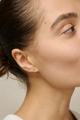 Bow  Studs in Gold