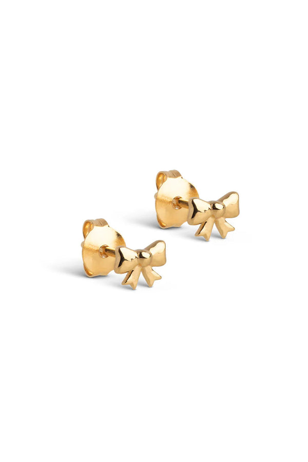 Bow  Studs in Gold