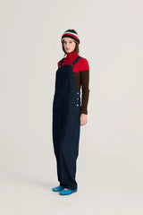 Swamp Whirl all over denim dungaree