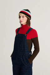 Swamp Whirl all over denim dungaree