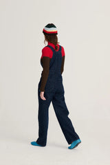 Swamp Whirl all over denim dungaree