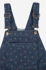 Swamp Whirl all over denim dungaree