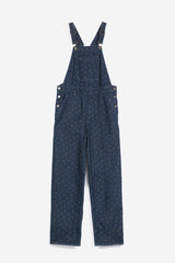 Swamp Whirl all over denim dungaree