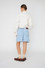 Soft Denim Shorts