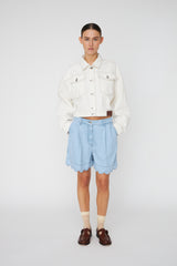 Soft Denim Shorts
