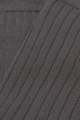 Close-up of a textured gray fabric