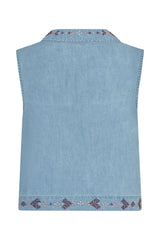 Tobi Tank Top in Summer Sky