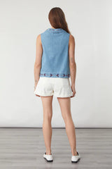 Tobi Tank Top in Summer Sky