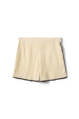 Jolie Knit Shorts in Off White