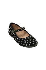 Rosa Ballerina Flats in Black