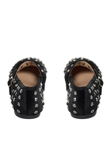 Rosa Ballerina Flats in Black
