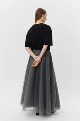 Vera  T-shirt in Black