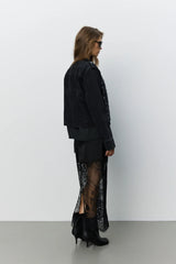 Valette Jacket in Washed Black